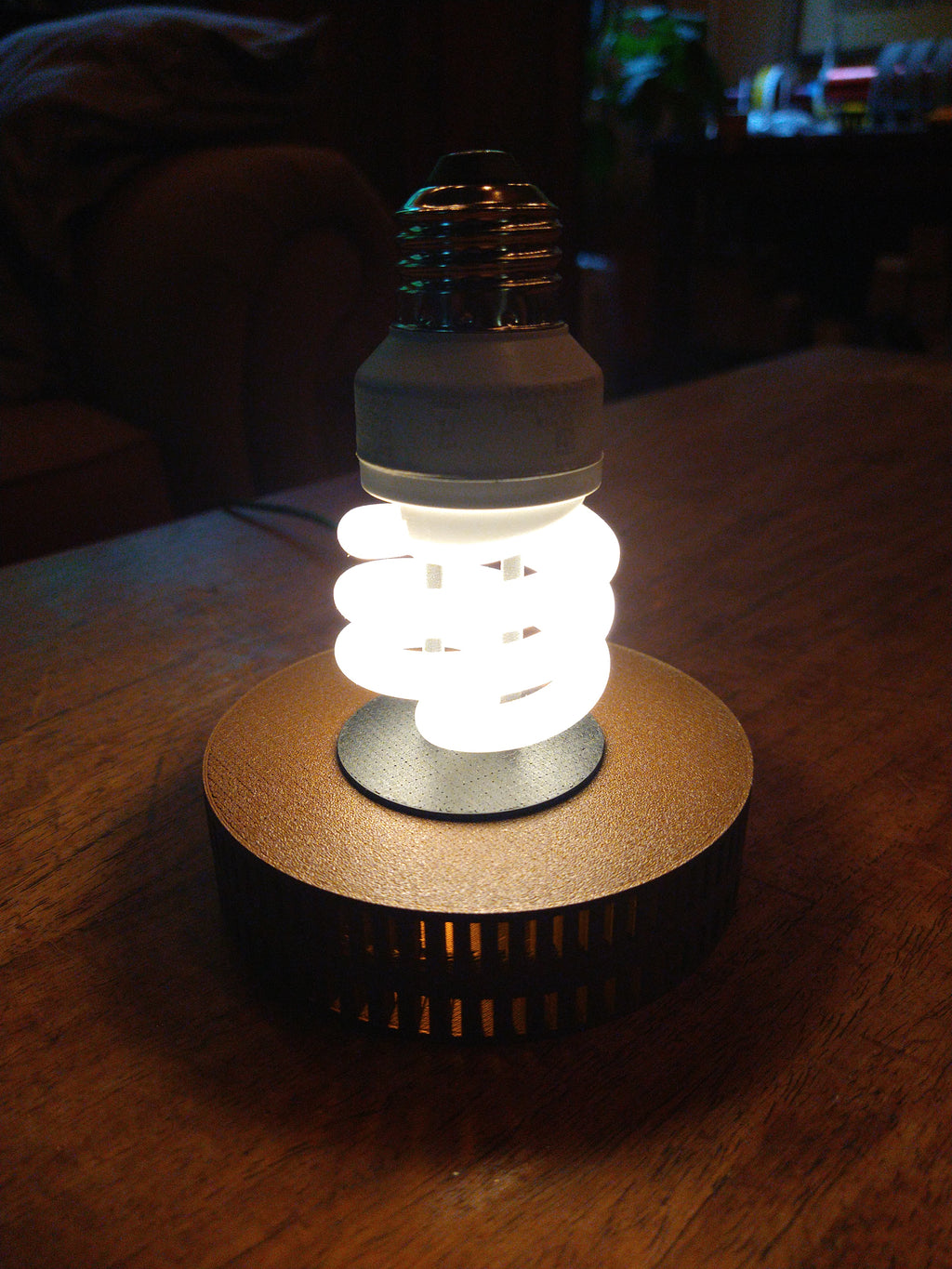 The Plasma Excitation Desk Lamp (plasma coaster)
